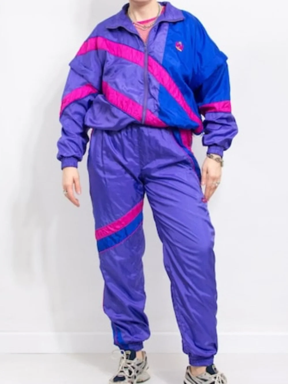 Vintage Elco Sportswear Era Parachute Tracksuit Kids Size 14 or Adult Size XS